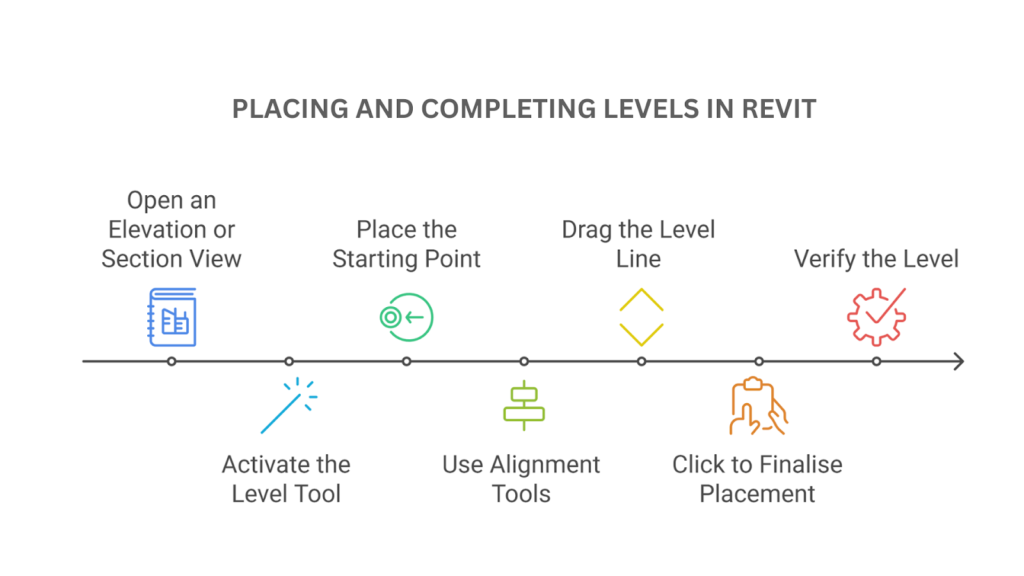 Placing and Completing Levels in Revit