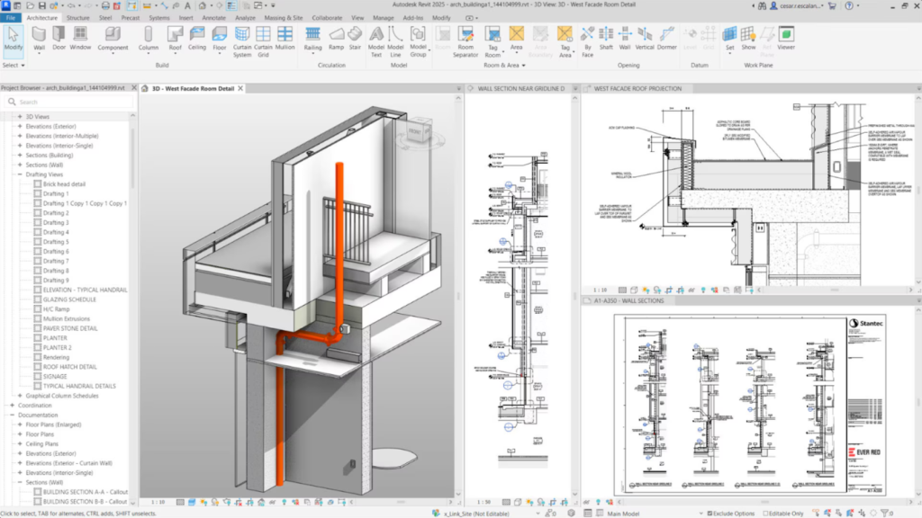 Overview of Revit Architecture and Modelling Software