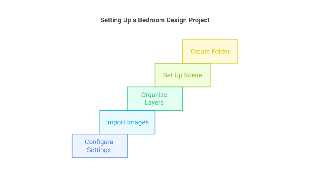 Setting Up Your Bedroom Interior Design Project in 3ds Max